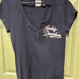 Harley-Davidson womens Black T-Shirt